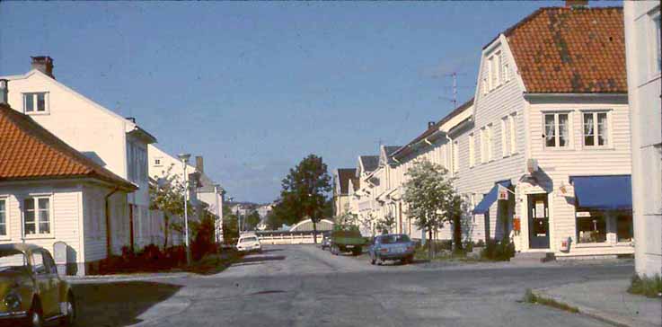 Kristiansand kvadraturen historiske bilder hus og gater posebyen