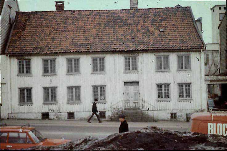 Kristiansand kvadraturen historiske bilder hus og gater Gerhardts bygning