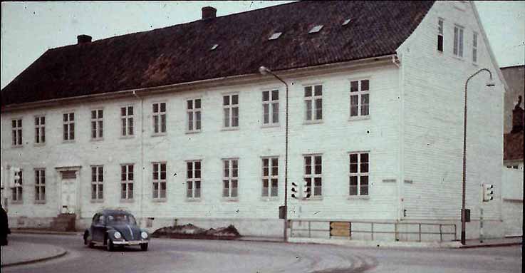 Kristiansand kvadraturen historiske bilder hus og gater Ole Clausen Mørchs privatbolig