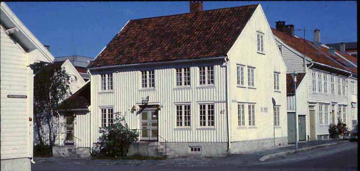 Kristiansand kvadraturen historiske bilder hus og gater Posebyen