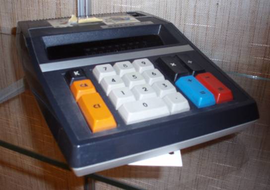Elektronisk regnemaskin fra 1960 tallet