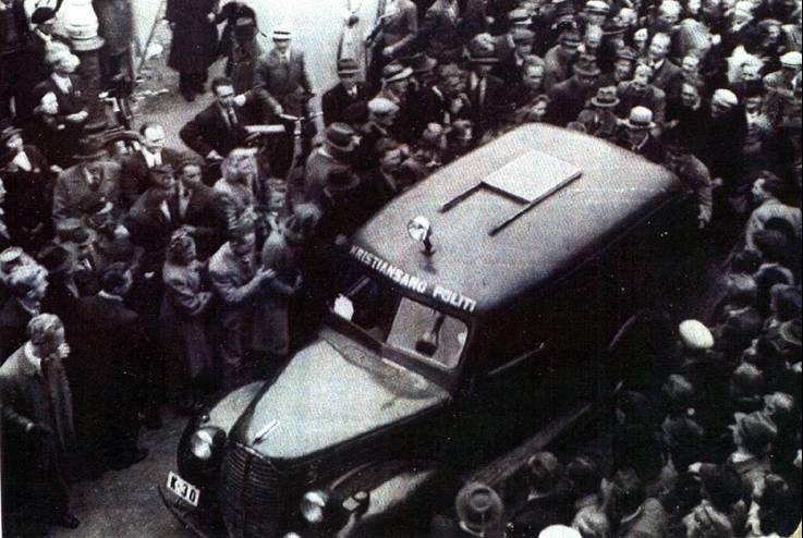 Flere nazister ble arrestert i fredsdagene mai 1945