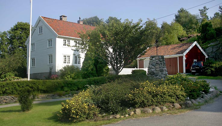 Gabriel Scotts hus i høvåg, Scottgården