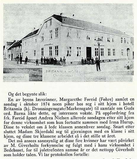 Kristiansand frikirke gammelt bygg