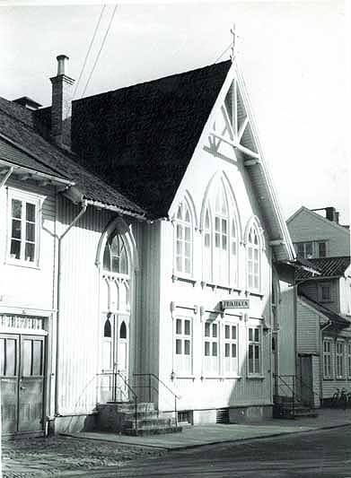 Kristiansand frikirke gammelt bygg