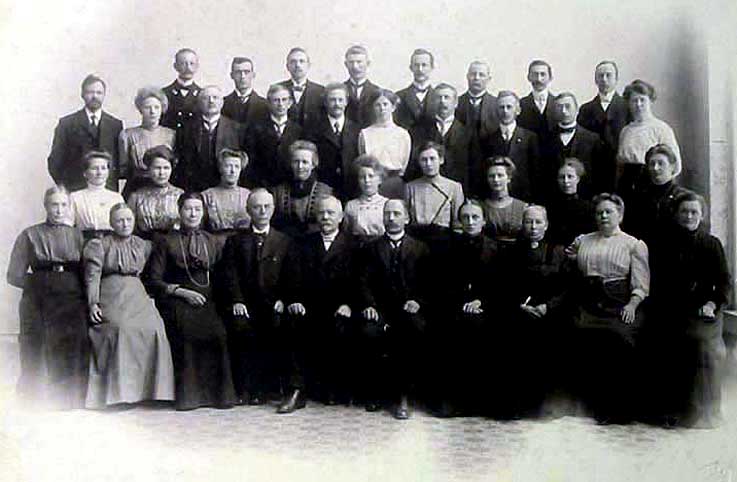 Kristiansand frikirke Søndagsskolepersonalet i 1912