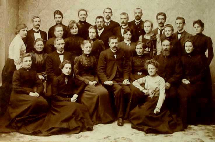 Kristiansand frikirke blandetkor i 1903