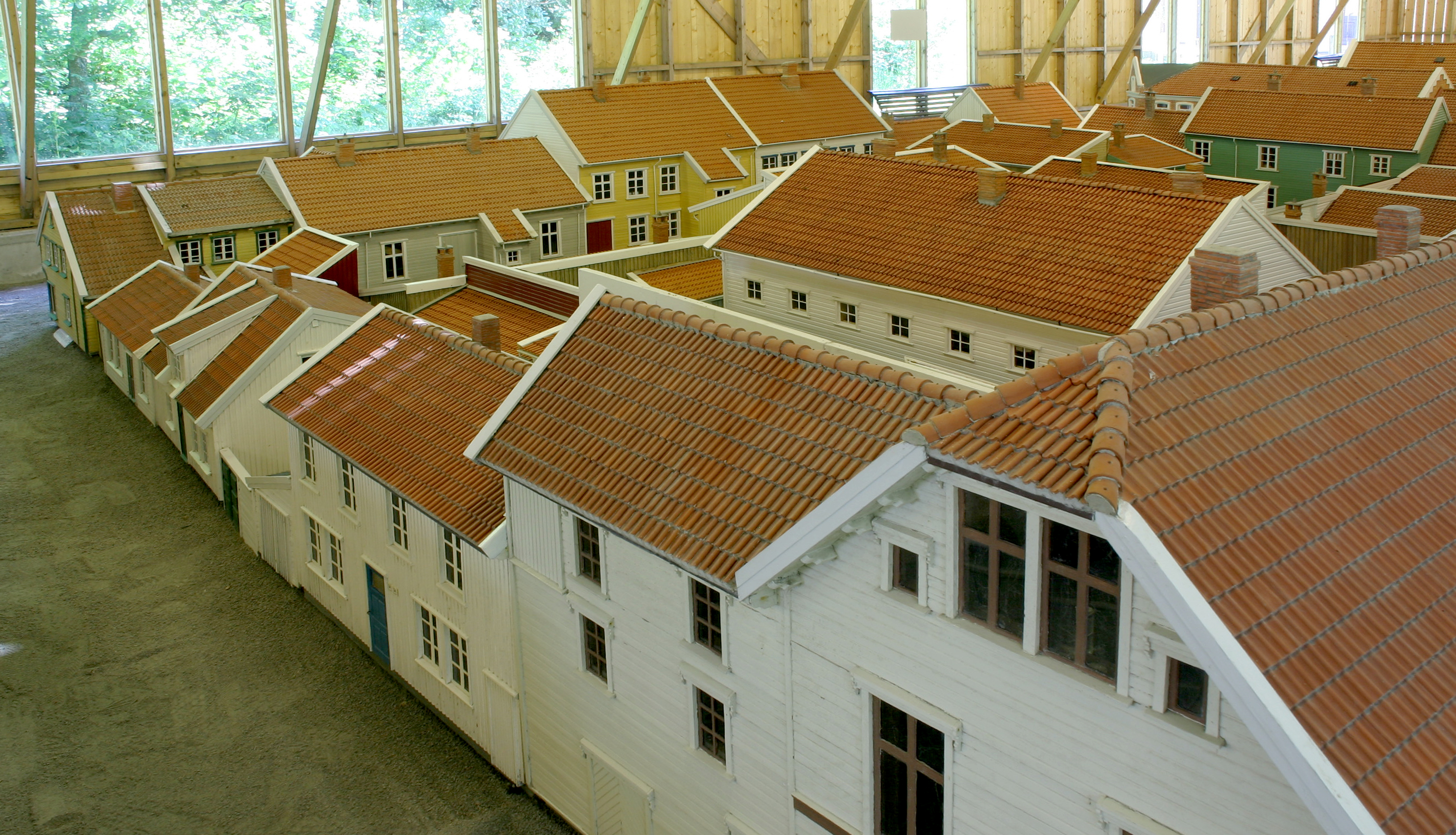 Minibyen på Vest-Agder Fylkesmuseum