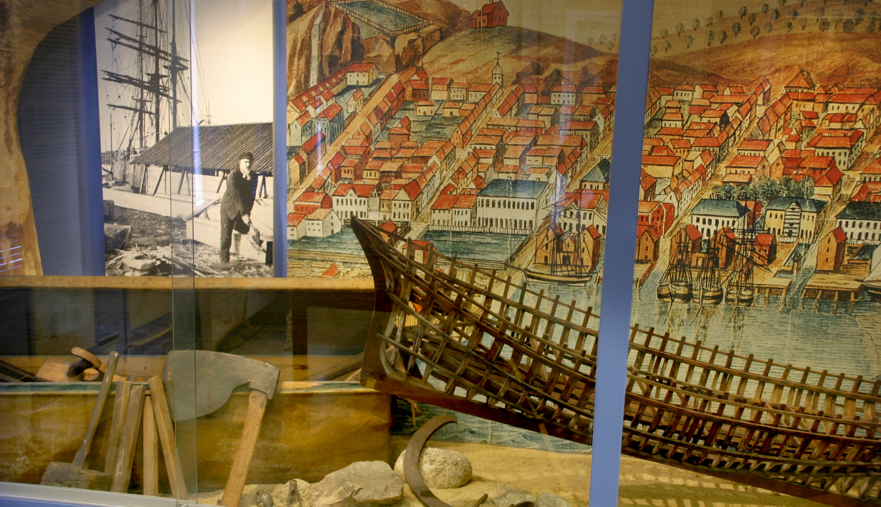 Sjøfartsutstillingen på Vest-Agder Fylkesmuseum