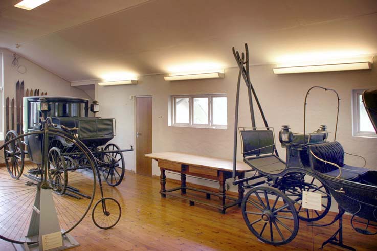Vognhallen på Vest-Agder Fylkesmuseum