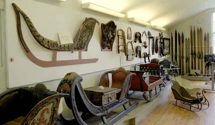 Vognhallen på Vest-Agder Fylkesmuseum