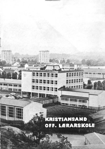 Kristiansand Lærerskole foto årbok
