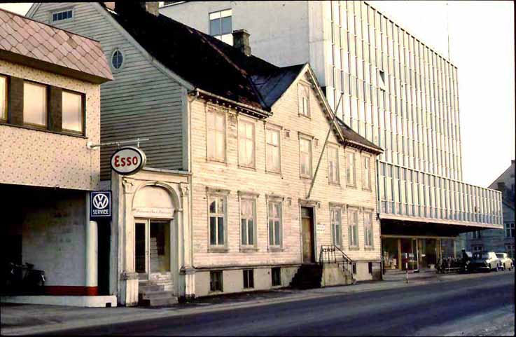 Kristiansand kvadraturen historiske bilder hus og gater Ole Clausen Mørchs bolig