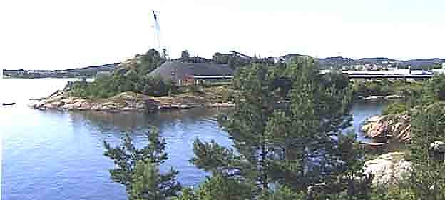 Elkem på Fiskåtangen i Kristiansand