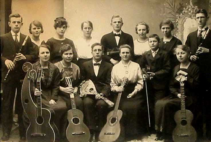 Kristiansand frikirke Gitarkoret 1917