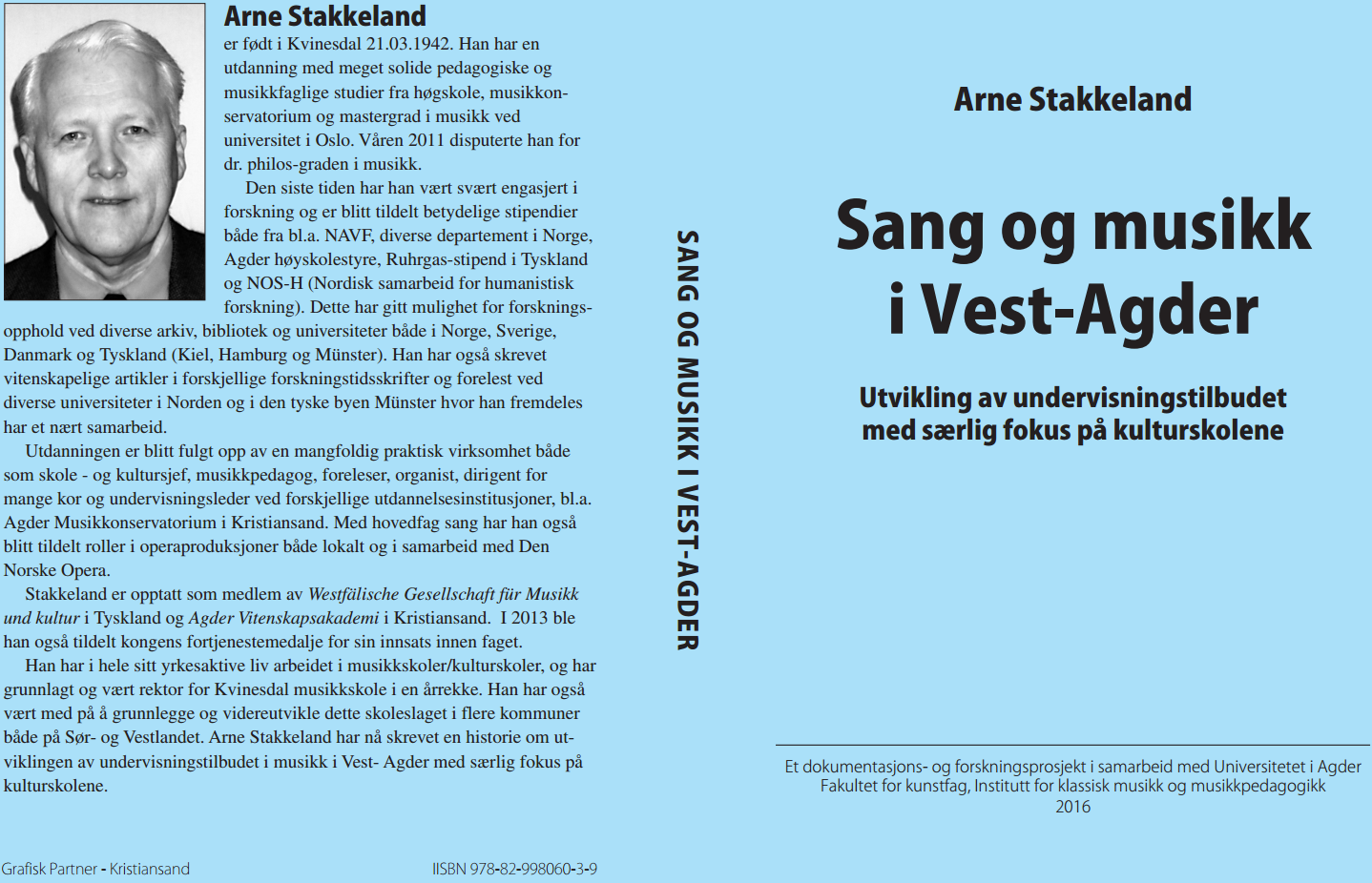 Arne Stakkeland omslag
