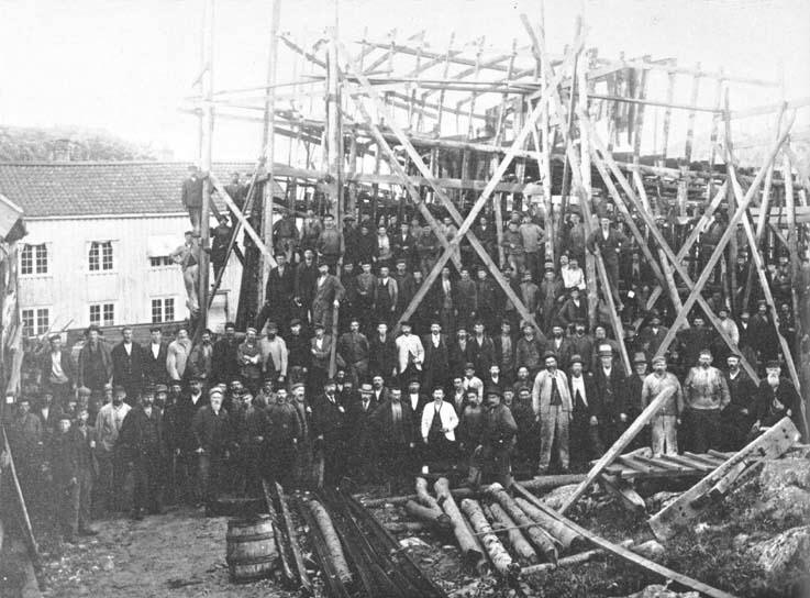 Tønnevolds rederi 1902 fra Hasseldalens jernskipsbyggeri i Grimstad