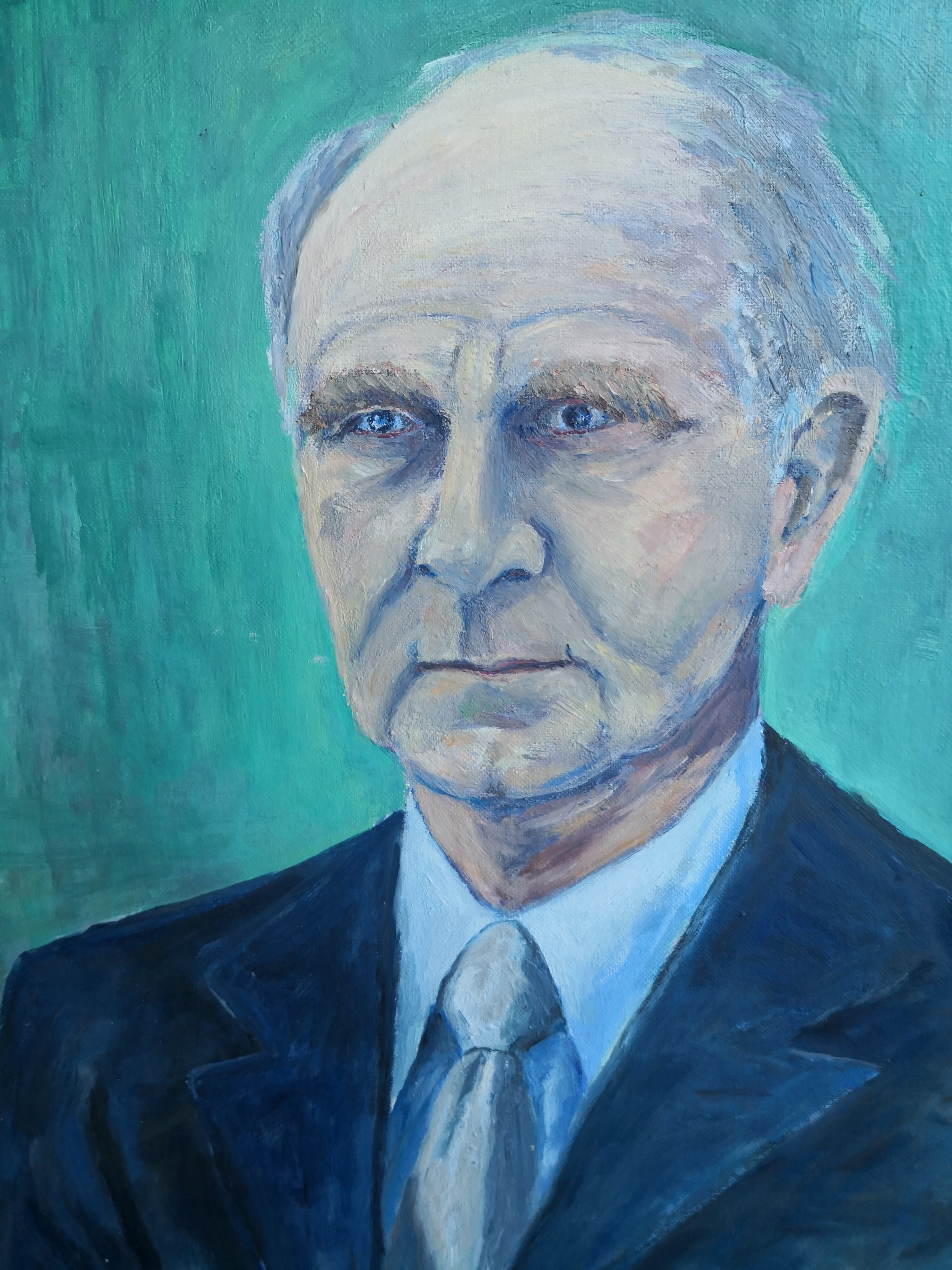 Halvor Vegard Hauge maleri portrett